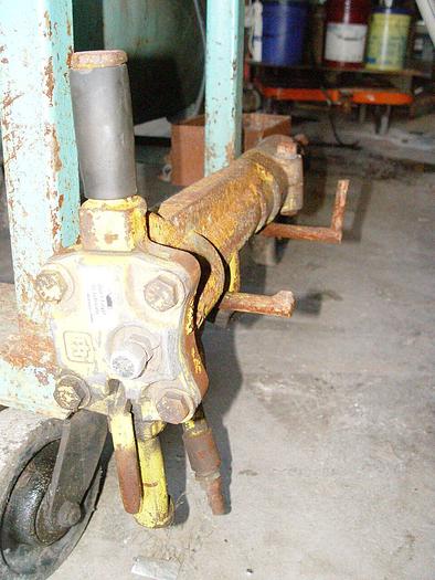 Used QUINCY Portable Air Compressor 120 Gal. Horizontal Tank w/JackHammer, Hose, Bits