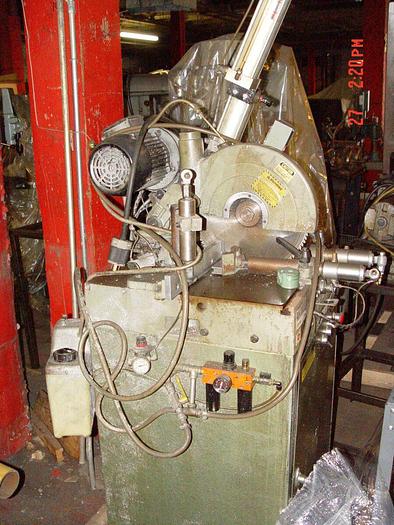 Used 14″ MG EMMEGi #350 Tilting Head 2-Speed Cold Saw Pneumatic Elevation/Clamp