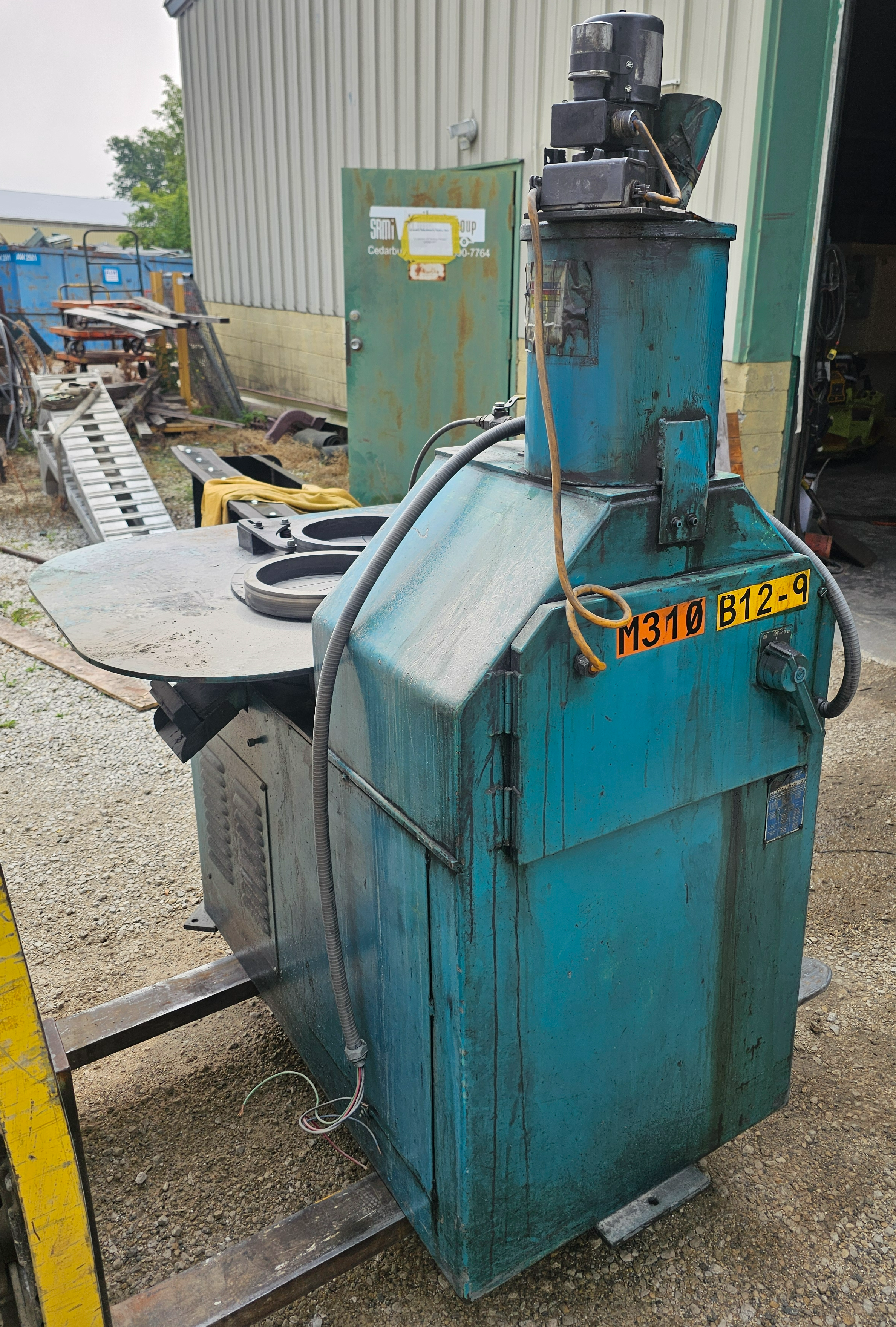 Used Lapmaster 24 Flat Lapping & Polishing Machine, 24" Lap Plate, (3) Rings, S/N C25193