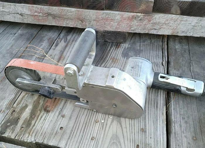 Used Dynabrade #11476 Abrasive Belt Sanding Tool, Heavy Duty Sander w/1" x 30" Belt