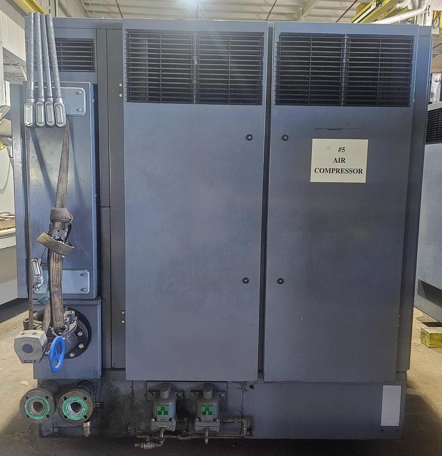 Used 450 Hp Atlas Copco ZR5 Oil Free 2050 CFM Rotary Screw Air Compressor - 34208 Hours