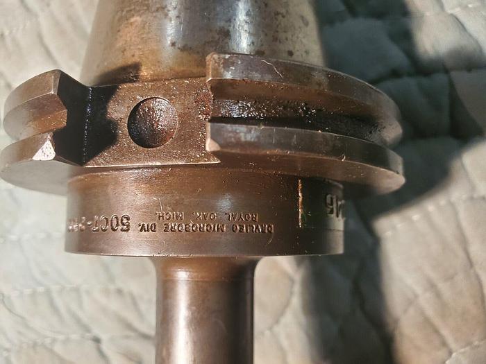 Used Devlieg Microbore CAT 50 Straight Boring Bar Tool Holder 50CT-P100