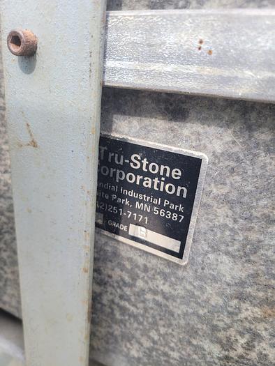 Used Tru-Stone Corporation Large 132” x 24” Granite Surface Plate on Cart Grade B