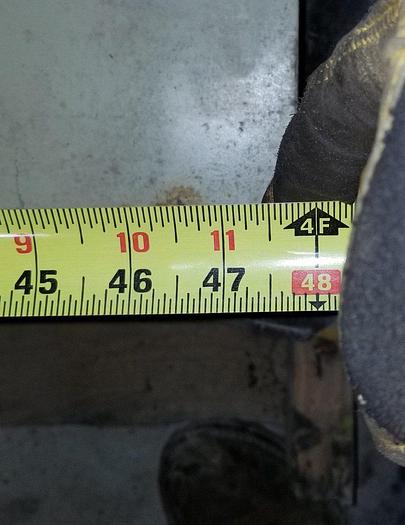 Used 2,000 lb Cap. Southworth Hydraulic Scissor Lift w/Accordian Pinch Point Curtain