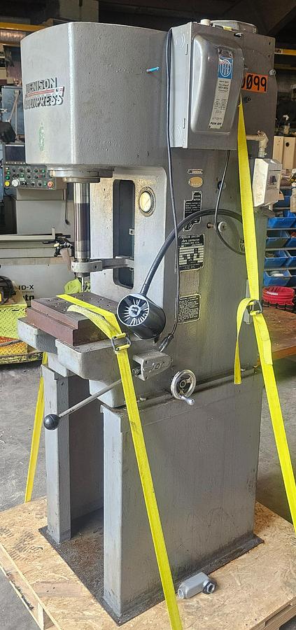 Used 6-Ton Denison Multipress C-Frame Hydraulic Press, 5 HP, Model R065LC261D266C218A59A201S220
