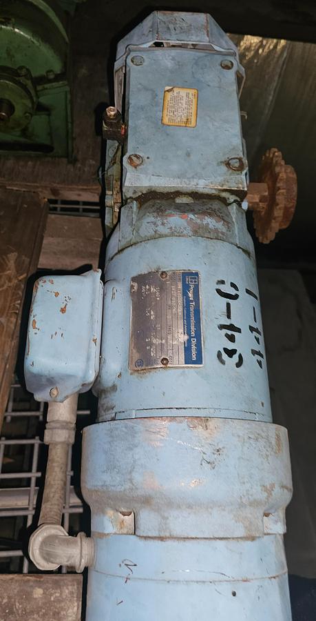 Litton Power Transmission 1 hp Electric Motor & Gearbox