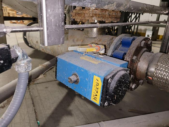 Used SST SacMaster 2 Ton Bulk Bag Discharging System w/Mixing & Storage Tank