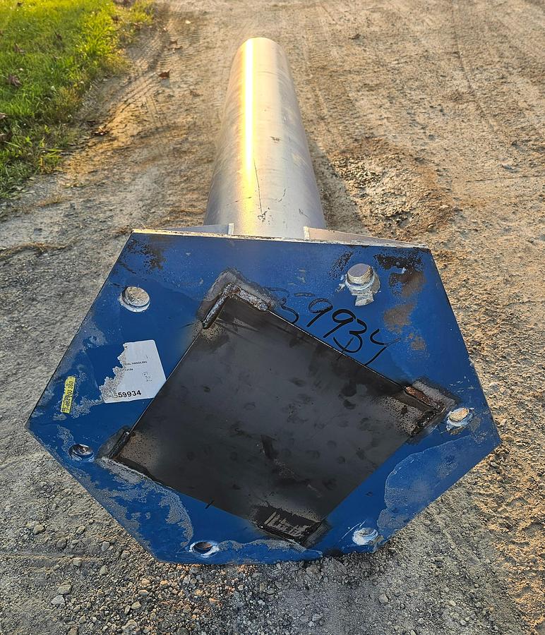 Used 500# Gorbel Freestanding Jib Crane 8' Under Beam x 100" Arm Length & CM Hoist