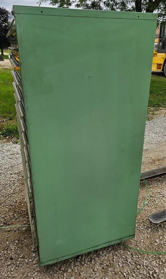 Used Nu-Era 15 Drawer Automator Ball Bearing Tooling Cabinet 28.5" x 28.5" x 60"