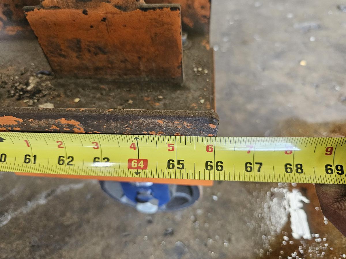 Used 2 Ton Bushman 12' Span Adjustable Height Portable Gantry Crane & Electric Hoist