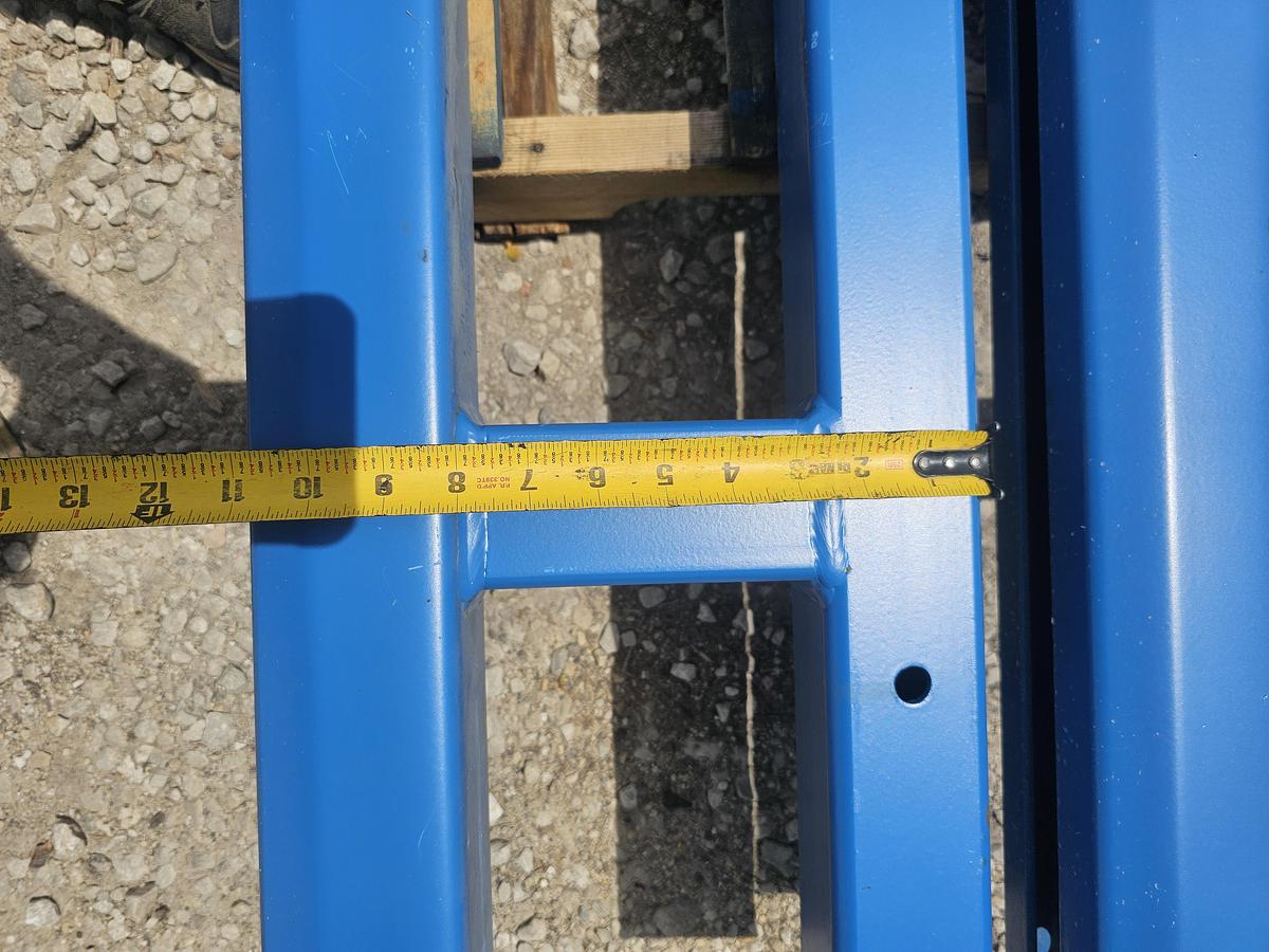 Used Gorbel 500 lb Freestanding Workstation Bridge Crane 18' Alum Bridge x 40' Runway w/ CM Hoist