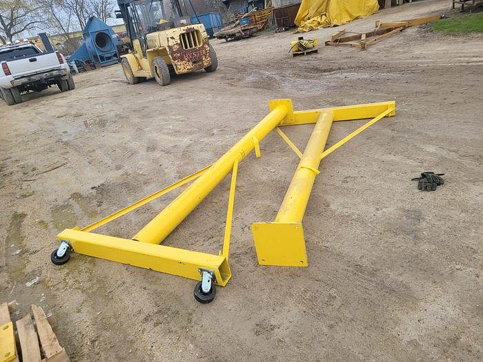 Used All Lift Cranes 1 Ton Rolling Gantry Crane 15′ 4” Span w/Coffing 1