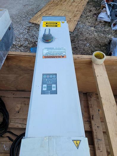 Used ABB Variable Frequency AC Drive ACH401602532+A0DE0000 40 Hp Drive & Bypass