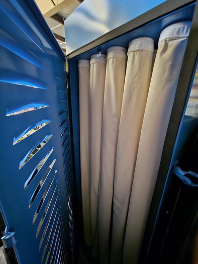 Used Zero Manufacturing BNP-60-1 Reach In Grit Blast Cabinet & 600 Dry Filter