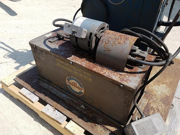 Used 10KVA Miller PortableSpot Welder on Stand w/cooler Model #: MPS-10-AFT 460V
