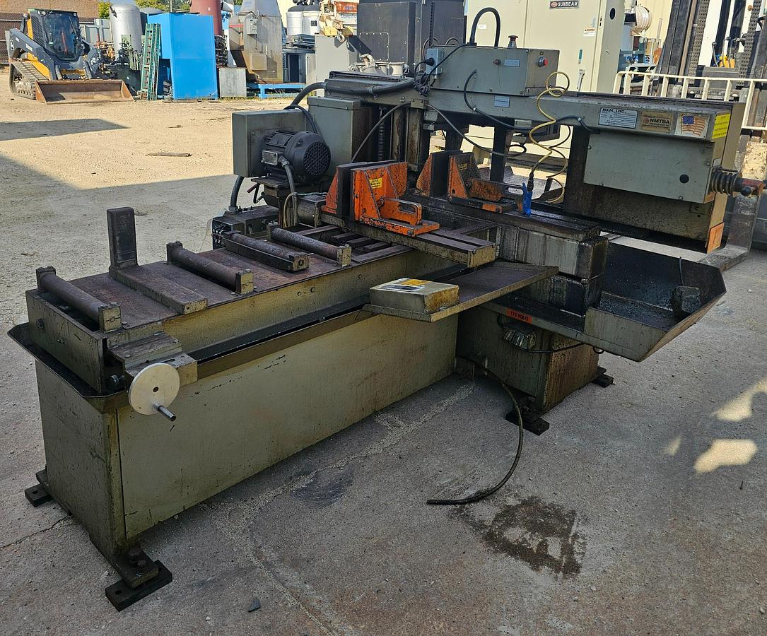 Used Hem H101A-1 Automatic Horizontal Bandsaw 12.75" x 12.75" Capacity 5 Hp