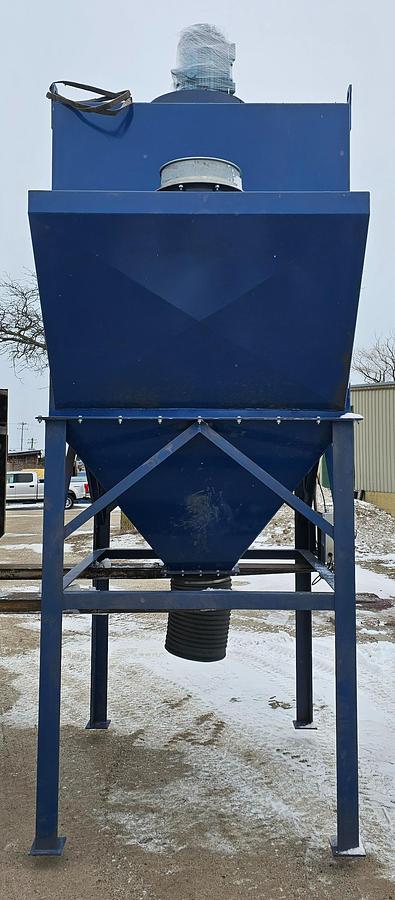 Used 5500 CFM ProVent Intercept PV Series Cartridge Dust Collector 4PV12, Filters & Silencer
