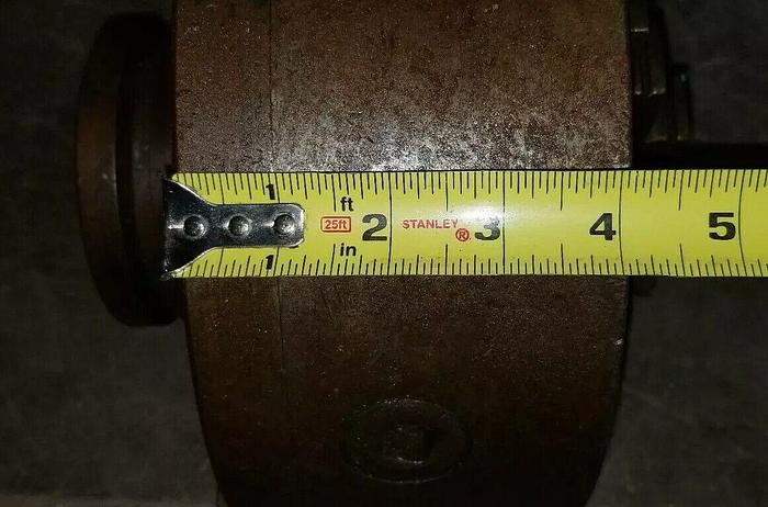 Used LeBlond 3-Jaw 10" Diameter Lathe Chuck, 5 TPI, 2-3/4" Thread Diameter