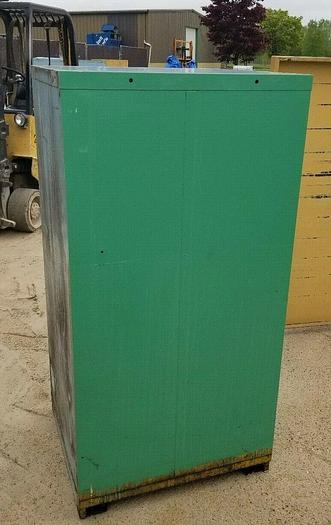 Used 3x: 60" TALL Stanley Vidmar Single Door Storare Cabinets w/Shelves 30" x30" x60"
