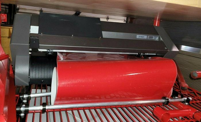 Used Graphtec Corporation CE6000-40 Cutter/Printer on Cart w/HP Laptop & Program
