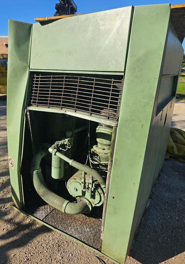 Used 2002 Sullair LS20-100SH 100 HP Heavy Duty Rotary Screw Air Compressor - 460 CFM @ 125 PSI