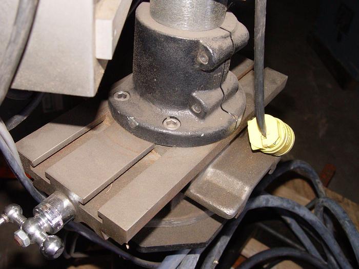 Used Avery Model #500-HD Label Printer & Applicator on Adjustable Stand