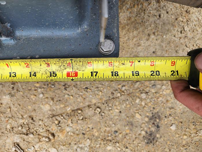 Used 18" Semco RV-15 304 Stainless Steel Rotary Airlock & 1 Hp Motor 208-230/460V 