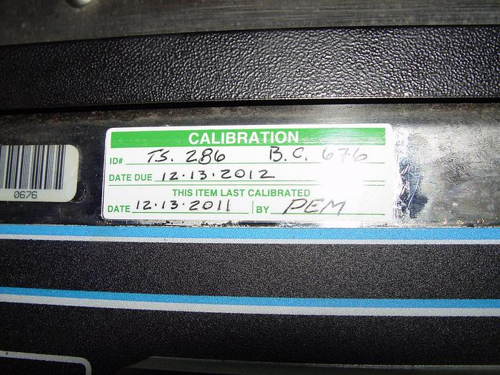 Used GS/Blue M Electric Single Door Durability Environment Chamber #EM-366GX