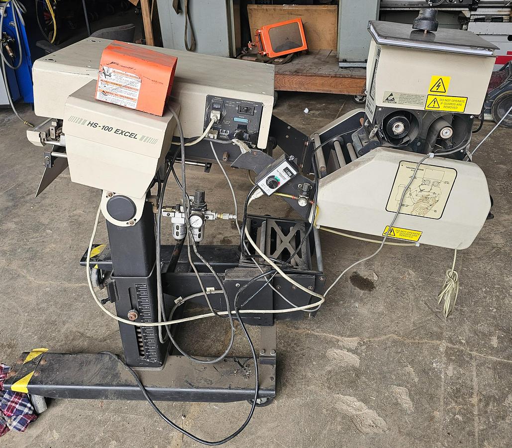 Used Automated Packaging Systems HS-100 Excel Auto-Bag w/PI-4000 Labeler