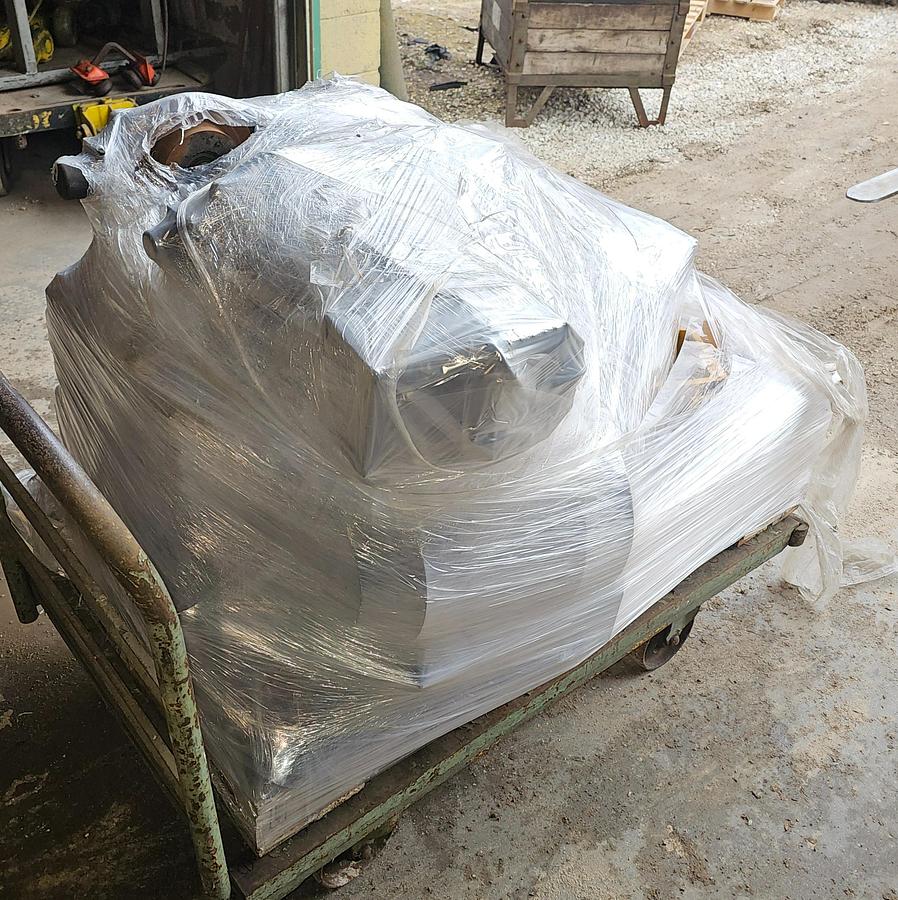 Used 35' Span x 105' Runway 3 Ton Uesco Double Bridge Freestanding Overhead Crane