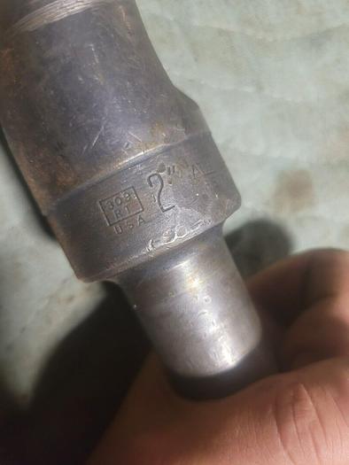Used ATM HSS 2'' O.D. Morse Taper Twist Drill 309 RT