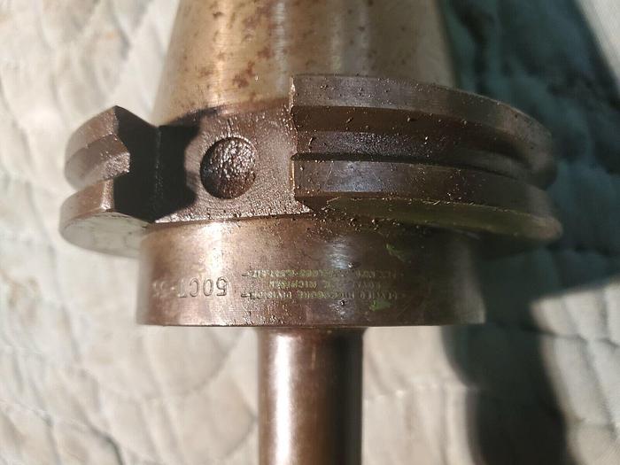 Used Devlieg Microbore 50CT-55 Single Tool Indexable Boring Bar CAT 50 Holder