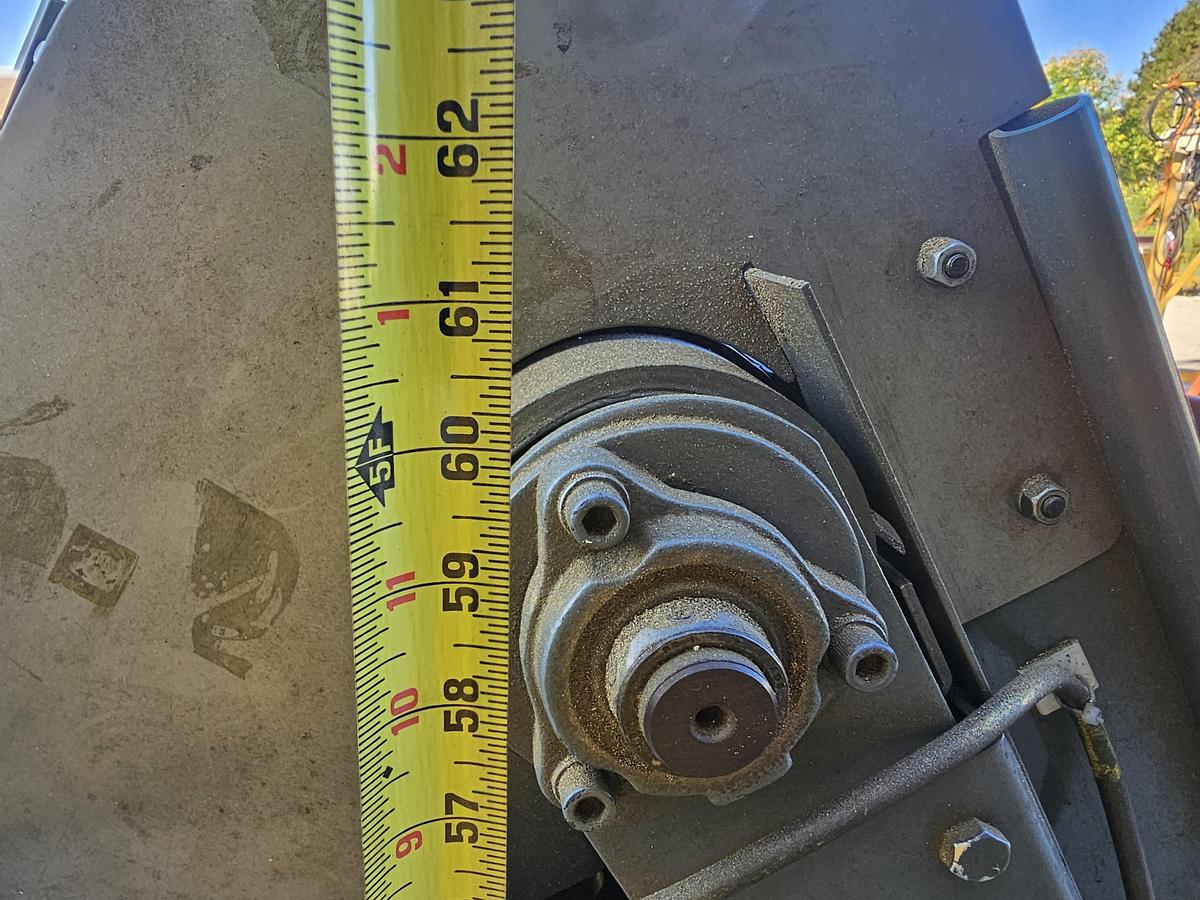 Used Service Engineering Inc. 8" Wide Belt Incline Feed Conveyor Hytrol PC 24" Hopper 