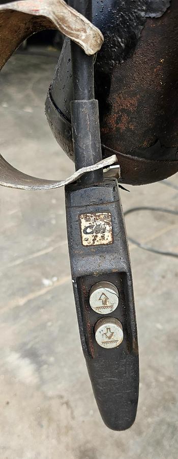 Used 2 Ton CM Lodestar Electric Chain Hoist Model R 15' Lift w/Pendant Control 