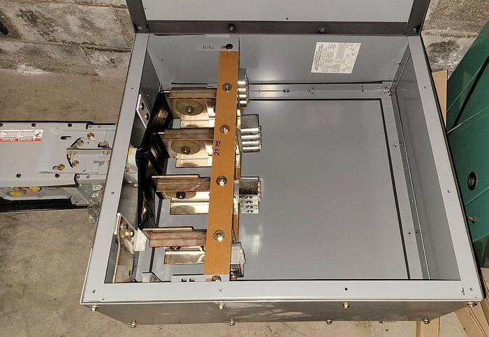 Square D I-LINE II - Busway Tap Box 1200 AMP 600 V 3P 3W #CFHR2512GETBMBM54