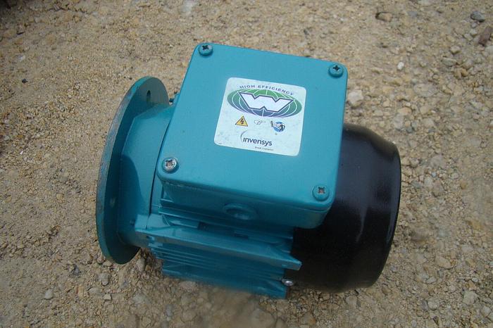 Brook Invensys Cat #5927203WA-04 1/2 HP Electric Motor w/C-Face Mount