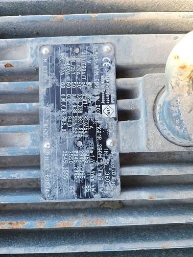 Used Conair 75 Hp “Hushgard” Plastics Granulator #SK220801 w/75 Hp VEM Electric Motor