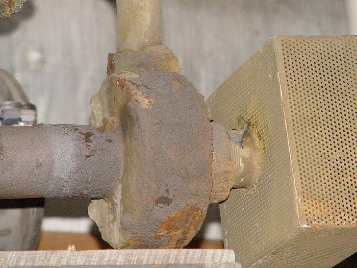 Used Gusher 5 Hp Motor/Pump w/SST Canister Filter, 208-230/460V