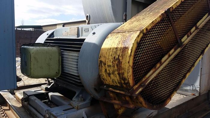 Used 18600-35000 CFM Hartzell 200 Hp Electric Paddle Whl Fan #054-50-AHZ346″ WC/SP