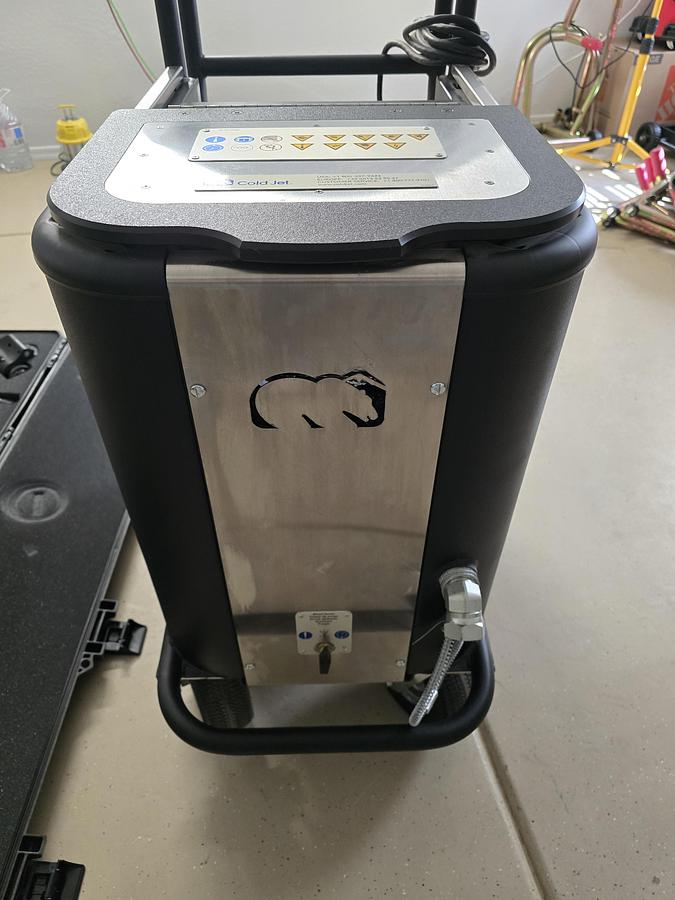 Used 2023 Cold Jet Aero 40FP Full Pressure Dry Ice Blasting Machine 