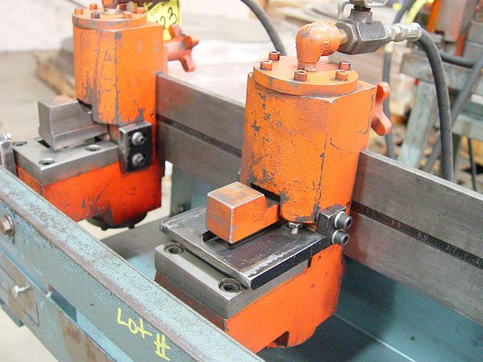 Used 10′ x 18 Gage Lockformer ‘S’ Drive Speed Notcher, 5 or 6 Head Unit