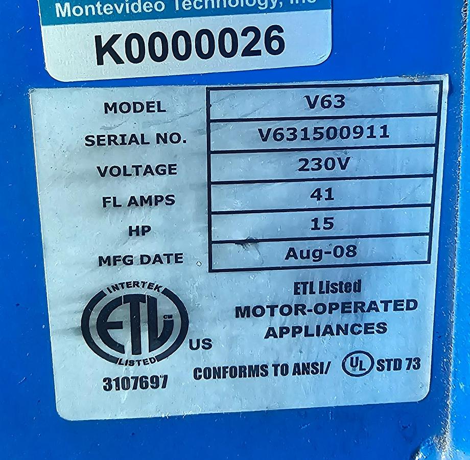 Used 2008 Quality Bilt V63