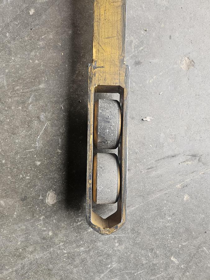 Used Big Joe S22-62 Walk Behind 24 Volt Stacker Lift w/Outriggers