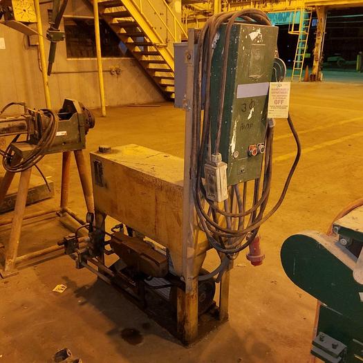 Used 10 Hp 3,000 PSI RACINE 5 GPM Hi-Pressure Hydraulic Pump/30 Gallon Tank Combo