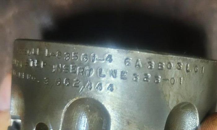 Used 3'' Ingersoll MAX-I-STEP Face Mill L-83561-4 Insert Line 323-01 1'' Arbor