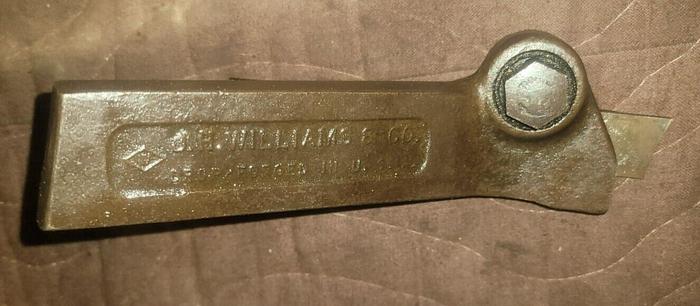 Used J.H. Williams & Co. No. 32-R Offset Lathe Cutting Tool