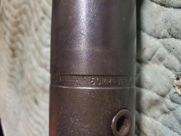 Used Sandvik Coromant 50MM-VF8.000-EM10 CAT 50 1 1/4" Dia Endmill Holder