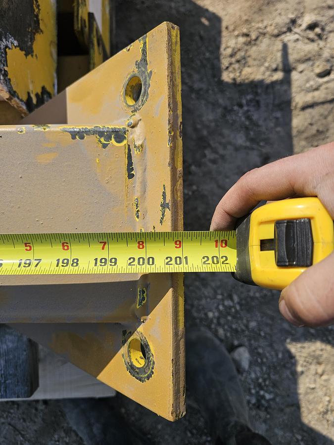 Used 15' Span x 30' Runway CM Lode Rail Modular 1 Ton Freestanding Workstation Crane & Hoist