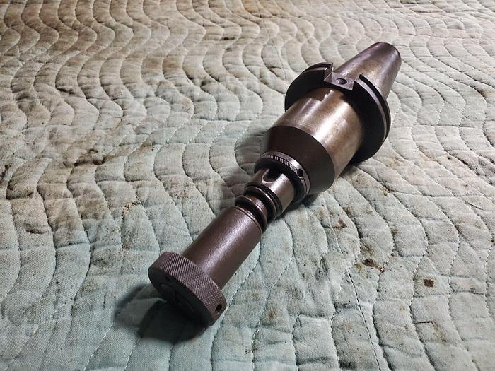 Used DevlIeg Microbore Cat 50 Tool Holder TS22-H111