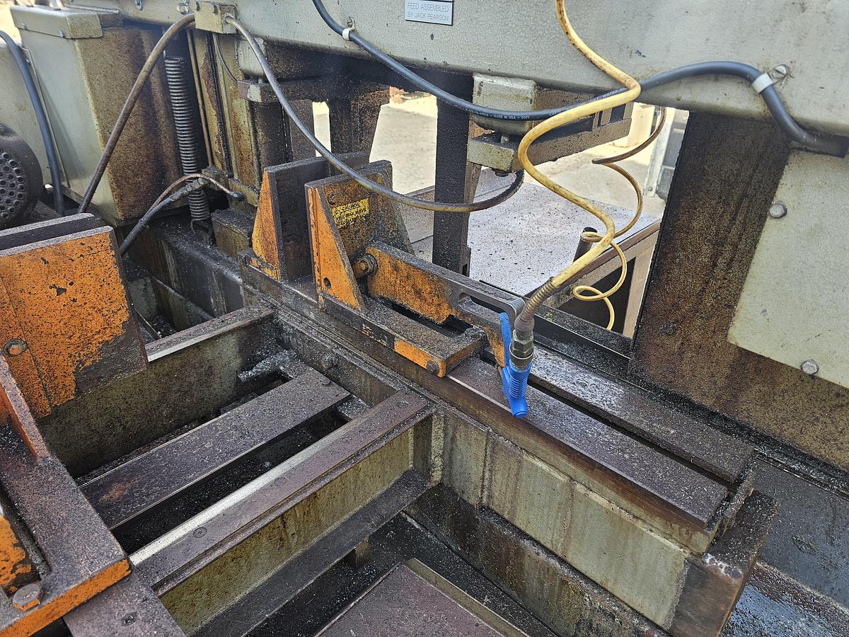 Used Hem H101A-1 Automatic Horizontal Bandsaw 12.75" x 12.75" Capacity 5 Hp